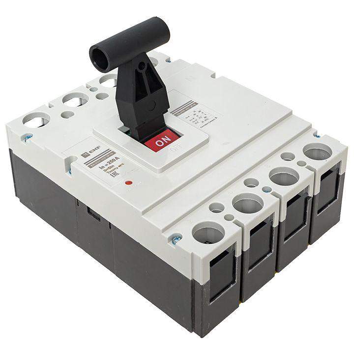  Выключатель автоматический 4п 400/250А 5In 42кА ВА-99М PROxima EKF mccb99-4P5In400-250m фото в каталоге от BTSprom.by