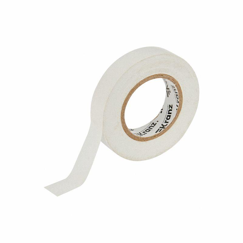  Изолента ПВХ 0.13х15мм 25м бел. Kranz KR-09-2101 фото в каталоге от BTSprom.by
