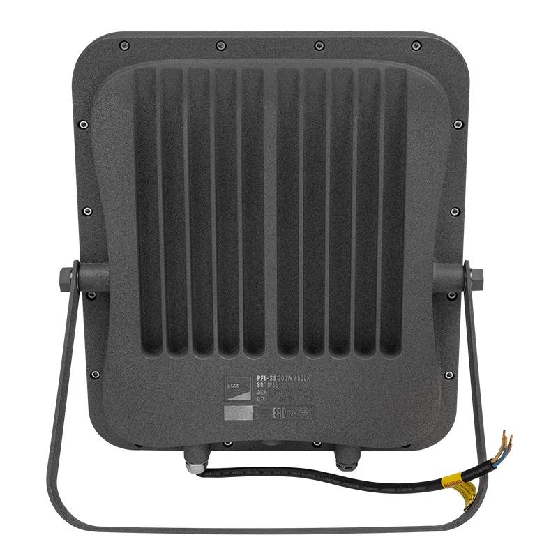  Прожектор светодиодный PFL-S5 200Вт 6500К IP65 80град. ДО с клапаном с линзовым модулем Pro+ JazzWay 5036468 фото в каталоге от BTSprom.by