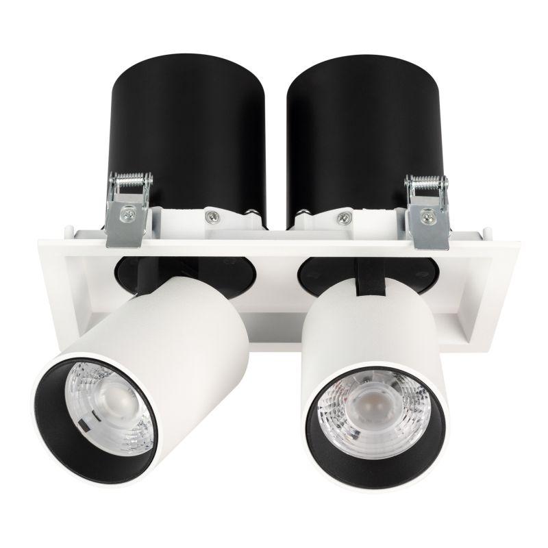 светильник ltd-pull-s110х210-2х10w warm3000 wh 24 deg 230в ip20 метал. 5 лет arlight 031362 от BTSprom.by