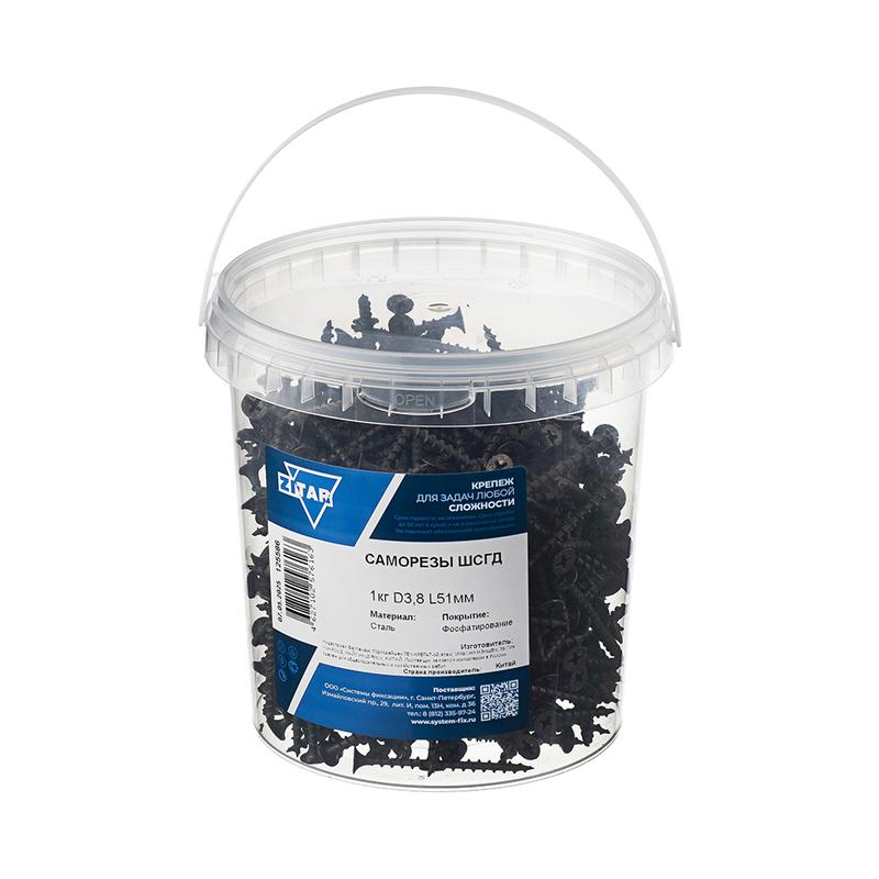 саморез шсгд 3.8х51 (уп.1кг) tech-krep/zitar 125586 от BTSprom.by