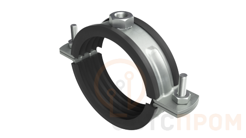 Хомут для высоких нагрузок с изоляцией с гайкой М16 для труб d14дюйм DKC BHH211400 фото в каталоге от BTSprom.by  Хомут для высоких нагрузок с изоляцией с гайкой М16 для труб d14дюйм DKC BHH211400 фото в каталоге от BTSprom.by