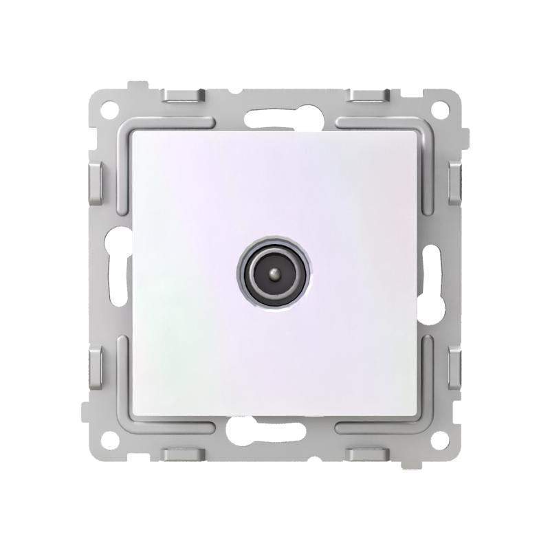  Коннектор TV СП Pixel механизм перламутр. TOKOV ELECTRIC TKE-PX-A1C-C04 фото в каталоге от BTSprom.by