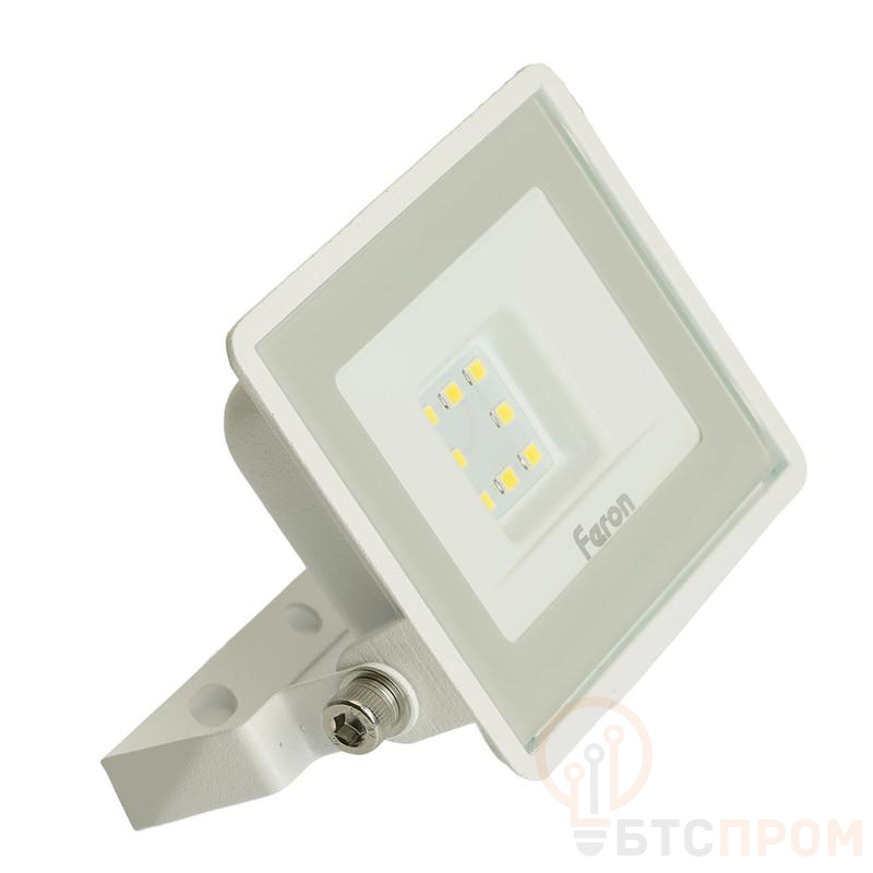 Прожектор светодиодный 2835 SMD 10Вт 6400К IP65 AC230В/50Гц бел. LL-918 FERON 29491 фото в каталоге от BTSprom.by  Прожектор светодиодный 2835 SMD 10Вт 6400К IP65 AC230В/50Гц бел. LL-918 FERON 29491 фото в каталоге от BTSprom.by