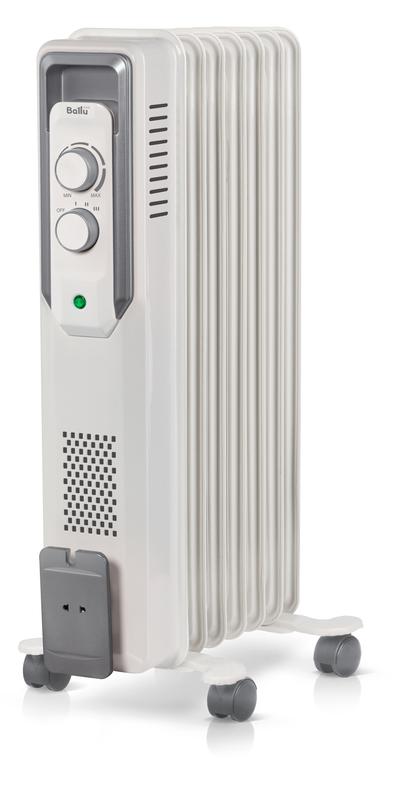 радиатор масляный 7 секц. 1500вт cube boh/cb-07w 1500 ballu нс-1133489 от BTSprom.by