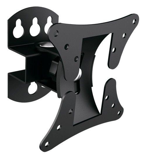 кронштейн для телевизора media lcd-101 10-26дюйм макс.30кг настенный поворот и наклон черн. arm media 660219 от BTSprom.by
