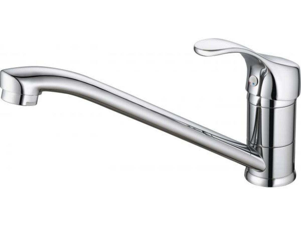  Смеситель для кухни (Lt) D35, серия Iris хром, a-five (Излив: длина 214 мм, высота 123 мм, поворотный) A5-0222 фото в каталоге от BTSprom.by