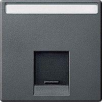  Плата центральная Merten для розетки компьютерной 1-м RJ45 антрацит SchE MTN465814 фото в каталоге от BTSprom.by