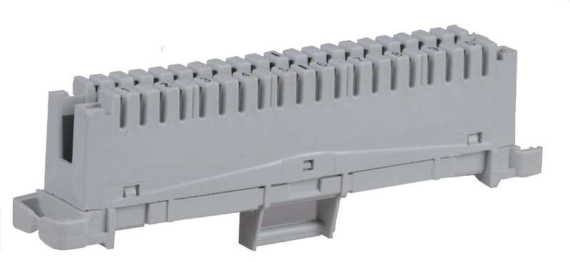 плинт размыкаемый на 10 пар аналог krone маркировка 1-0 сер. itk pl10p-dis01 от BTSprom.by