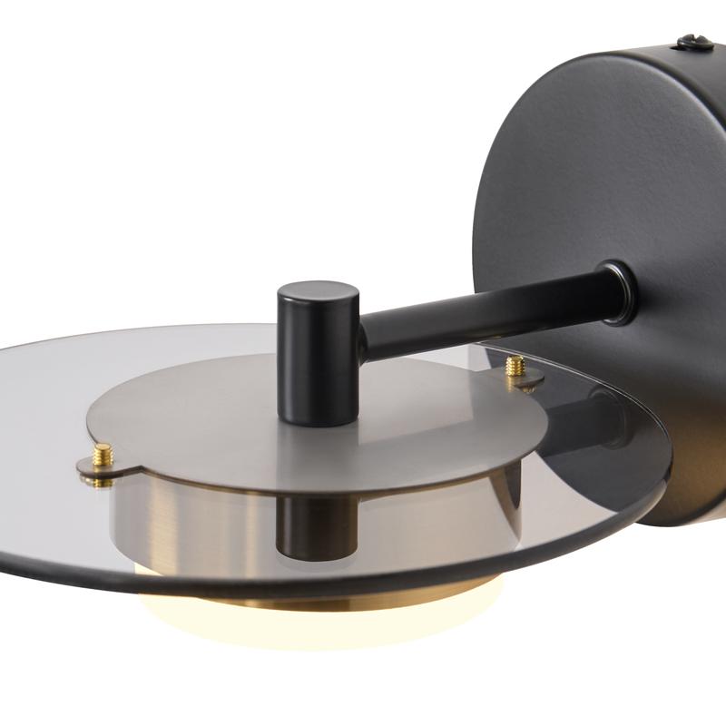  Светильник Moon 1х7Вт GX53 IP20 бра настен. Freya FR5513WL-01BBZ фото в каталоге от BTSprom.by