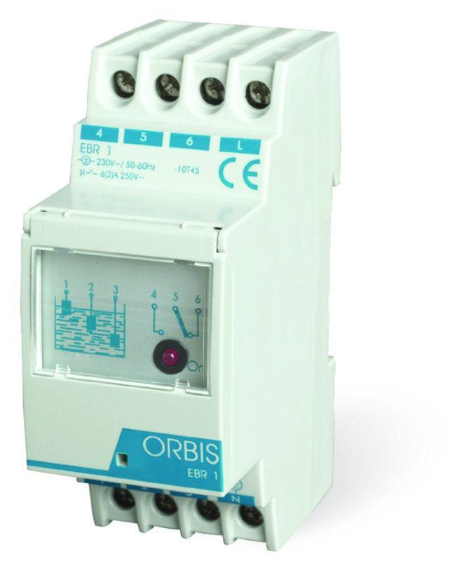 реле контроля уровня жидкости ebr-1 230b orbis ob230130 от BTSprom.by