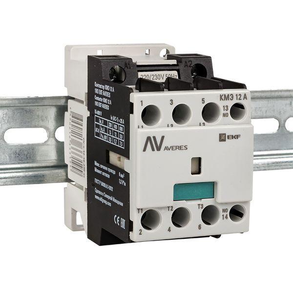  Контактор КМЭ 12А кат. 400В AC 1НЗ AVERES EKF ctr-s-12-01-400-av фото в каталоге от BTSprom.by