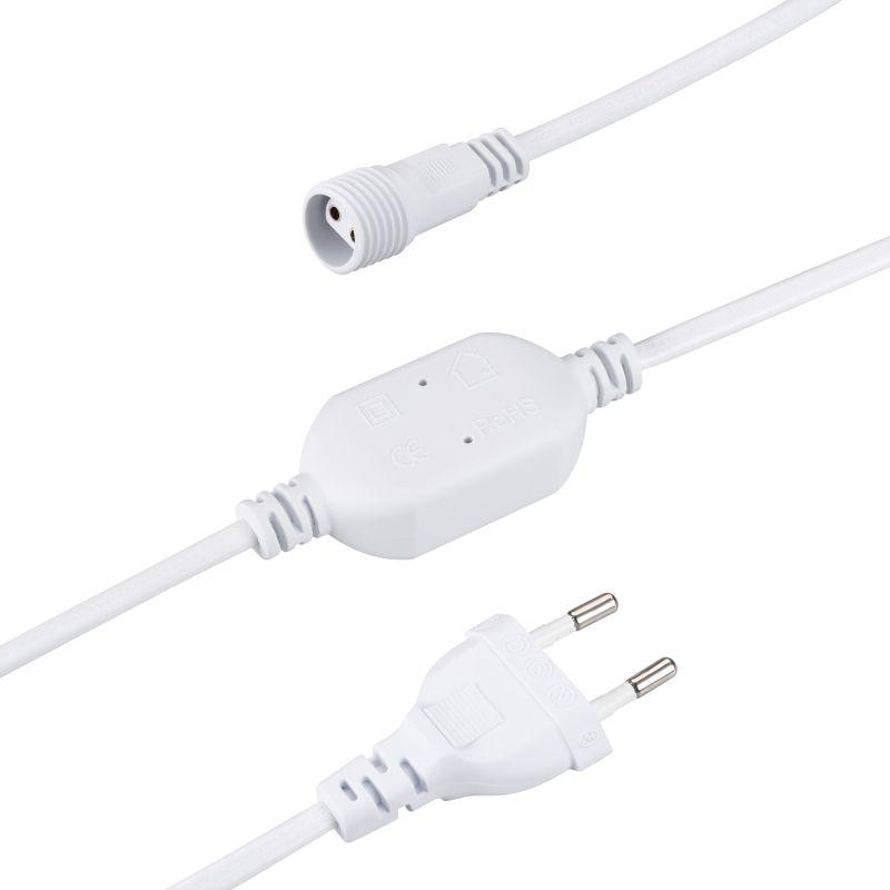 шнур питания ard-icicle-classic-1.5m white (230в 1.6а) ardecoled 042830 от BTSprom.by