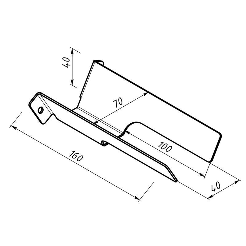  Держатель для шуруповертов настенный прямой черн. Rexant 38-0684 фото в каталоге от BTSprom.by