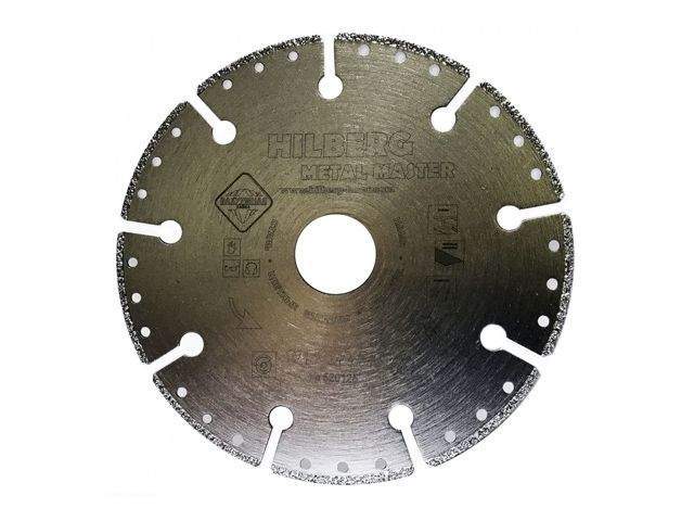 алмазный круг 125х22,23 мм по металлу super metal hilberg (trio-diamond) от BTSprom.by