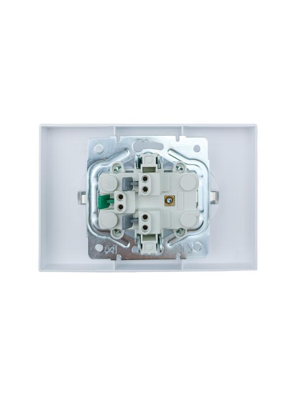  Розетка 2-мест. с/з СП ZIMA IP20 16А ПБТ безвинт. зажим бел. LEZARD 704-0200-127BQC фото в каталоге от BTSprom.by