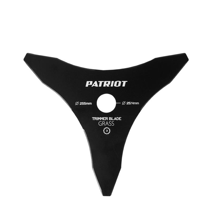нож tbm-3 d255х25.4мм 3 лопасти patriot 809115202 от BTSprom.by