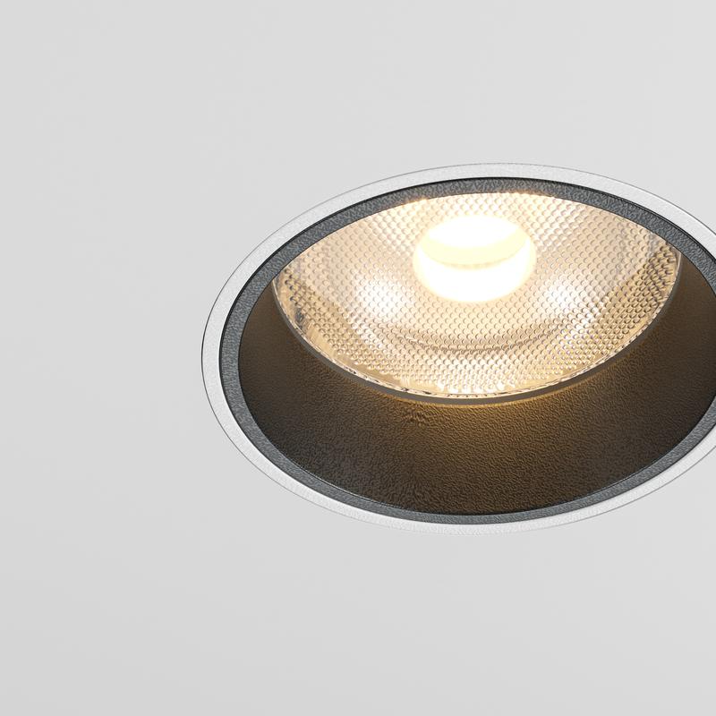  Светильник FOCUS LED 12Вт 3000К 60град. встраив. Maytoni DL125-L12-3K-TRS-W фото в каталоге от BTSprom.by