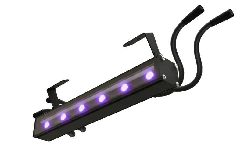 светильник l-line mini 300/5/д/rgbw/opl/b/24dc ip67 370лм ral9005 муар dmx ledel lnm5-1w-313-11523-dmx от BTSprom.by