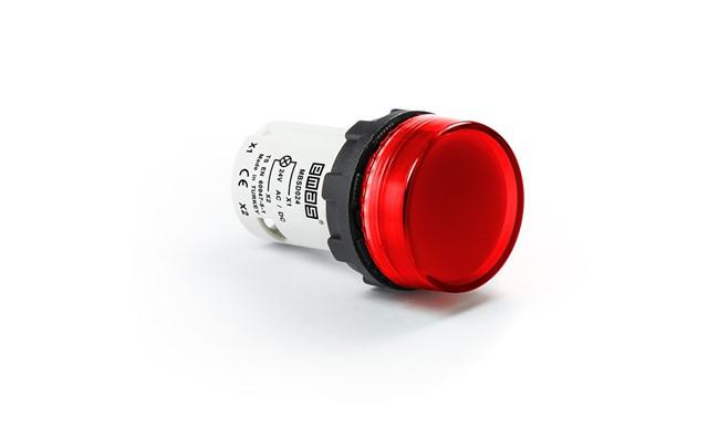 арматура сигнальная моноблочная 24в красн. emas mbsd024k от BTSprom.by