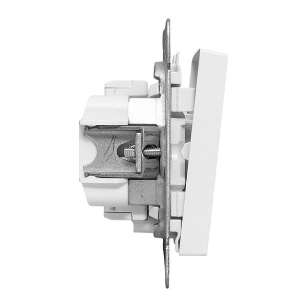  Выключатель 1-кл. СП Эпика с подсветкой механизм бел. EKF UP1-SWW-14 фото в каталоге от BTSprom.by