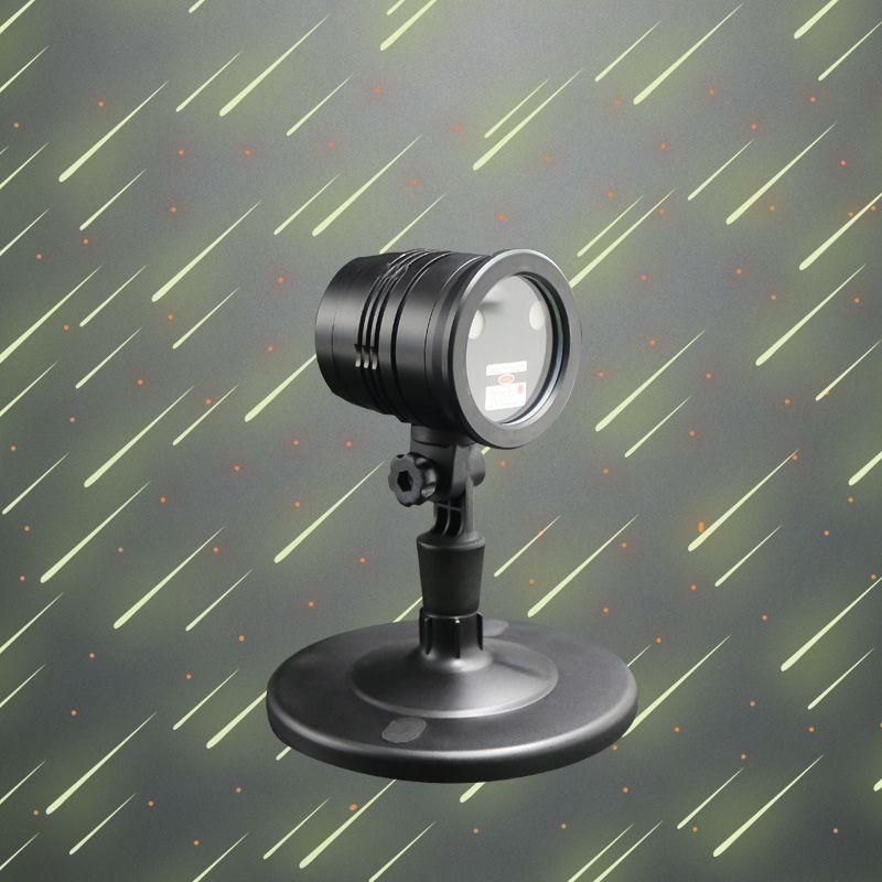проектор лазерный "метеоритный дождь" 1led 5вт ip44 с пультом ду neon-night 601-291 от BTSprom.by