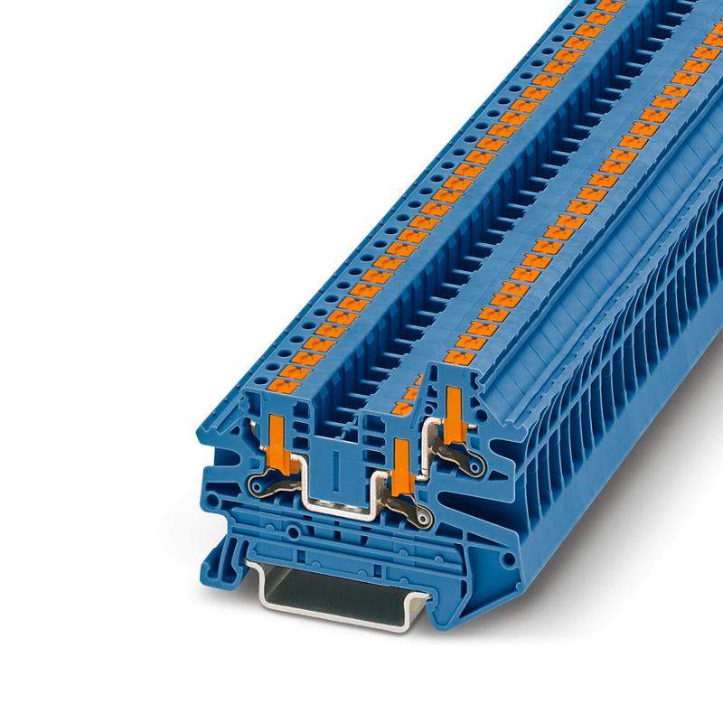 клемма проходные ptv 2.5-twin bu phoenix contact 1078971 от BTSprom.by