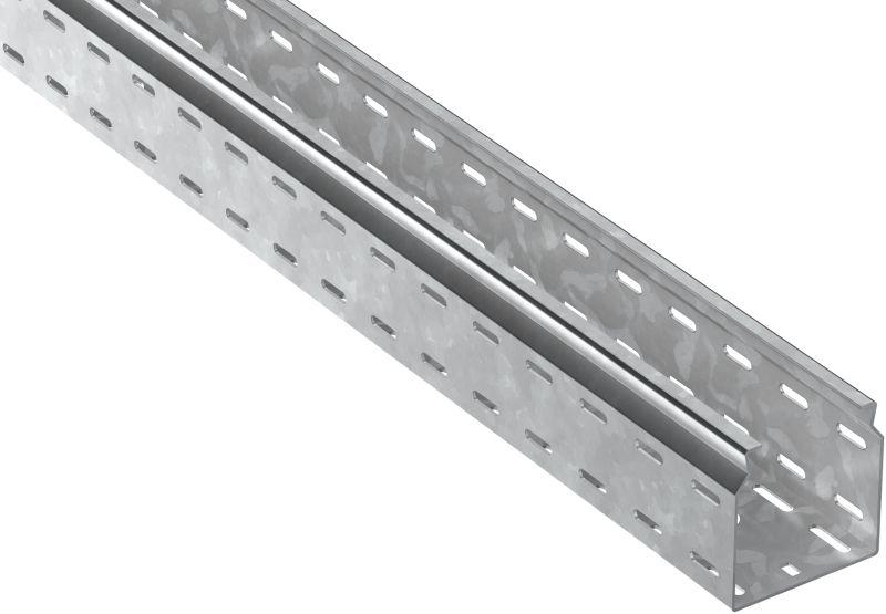 Лоток листовой перфорир. 100х100 L2500 сталь 2.0мм HDZ ESCA 7 IEK CLP10-100-100-200-D25-HDZ от BTSprom.by