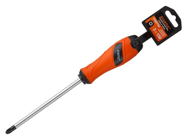 отвертка "+" №3 150мм ph startul master (st3055-315) (крестовая phillips) st3055-315 от BTSprom.by