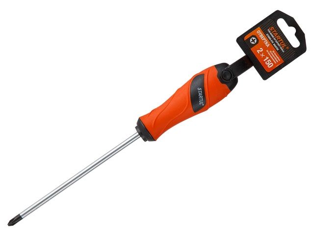 отвертка "+" №2 150мм ph startul master (st3055-215) (крестовая phillips) st3055-215 от BTSprom.by