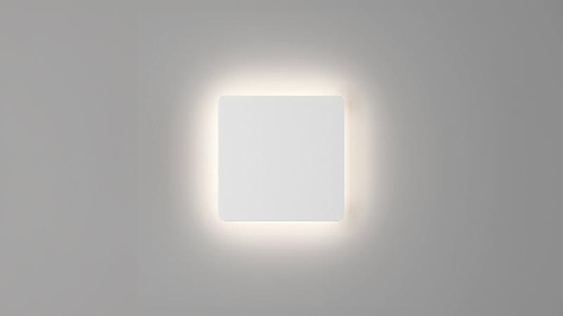 светильник настенный rubik lwa807a-wh-ww 12вт 3000к ip20 бел. designled 00-00002809 от BTSprom.by