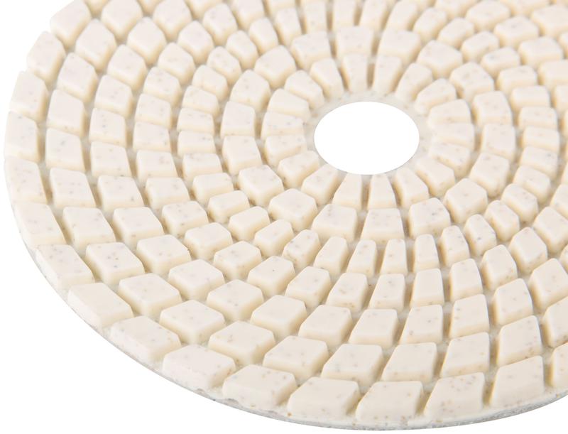  Круг шлифовальный алмазный гибкий АГШК (липучка) влажное шлифование 100мм Р 30 FIT 39840 фото в каталоге от BTSprom.by