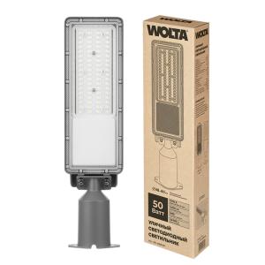 светильник светодиодный stl-50w/03 50вт 5700к ip65 6000лм 445х69х115мм с поворотным кронштейном уличный консольный сер. wolta pro от BTSprom.by