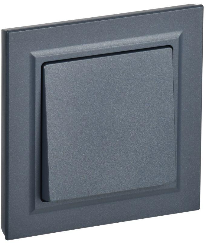 выключатель 1-кл. сп brite вср10-1-0-брм 10а в сборе маренго iek br-v10-0-10-k35-f от BTSprom.by