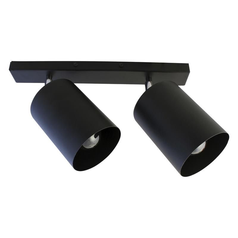 светильник "спот" нпб 01-2х60-513 черн.матов./черн. иу элетех 1005404519 от BTSprom.by