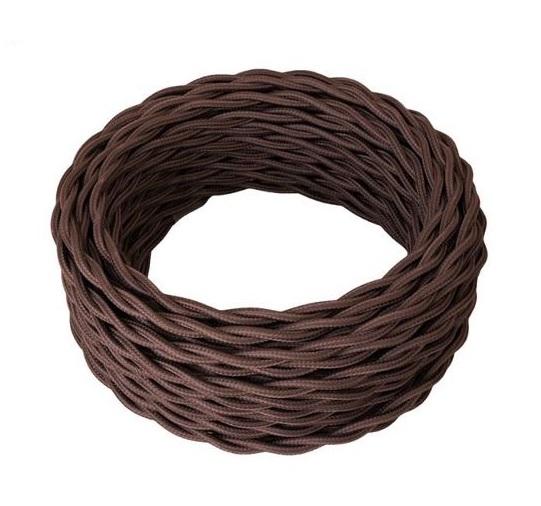  Провод ретро 3х1.5 корич. (уп.20м) RetroElectro 2254734 фото в каталоге от BTSprom.by