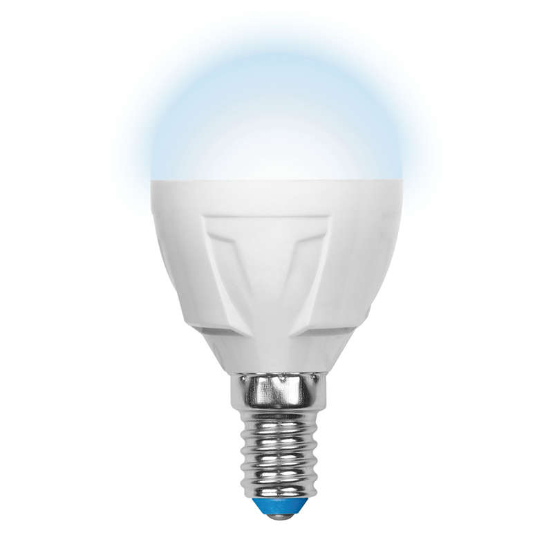 лампа светодиодная led-g45 7w/nw/e14 /fr plp01wh яркая 7вт шар матовая 4000к нейтр. бел. e14 (упак. картон) uniel ul-00002417 от BTSprom.by