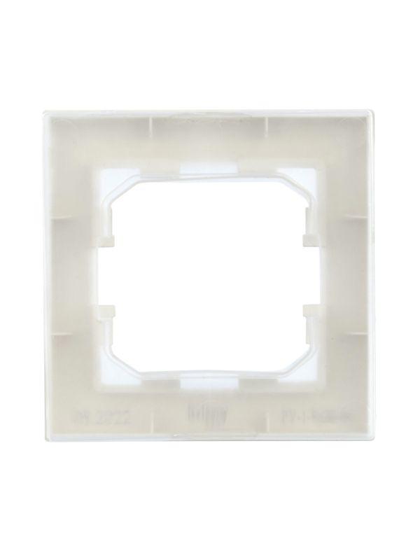  Рамка 1-м IP44 BRITE РУ-1-БрЖ-44 жемчуж. IEK BR-M12-44-K36 фото в каталоге от BTSprom.by