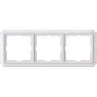  Рамка 3-м Merten Antique бел. SchE MTN483319 фото в каталоге от BTSprom.by