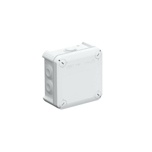 коробка распределительная 114х114х57мм ip66 t60 7хm25 свет. сер. obo 2007061 от BTSprom.by