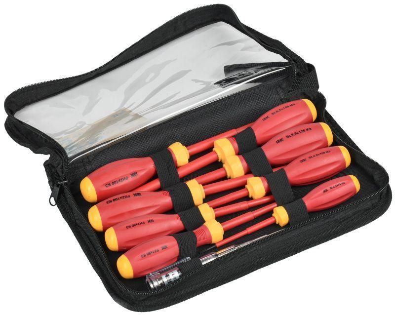 набор отверток диэлектрических k3 (9 предметов) arma2l 3 iek a2l3-ns30-k3-09 от BTSprom.by