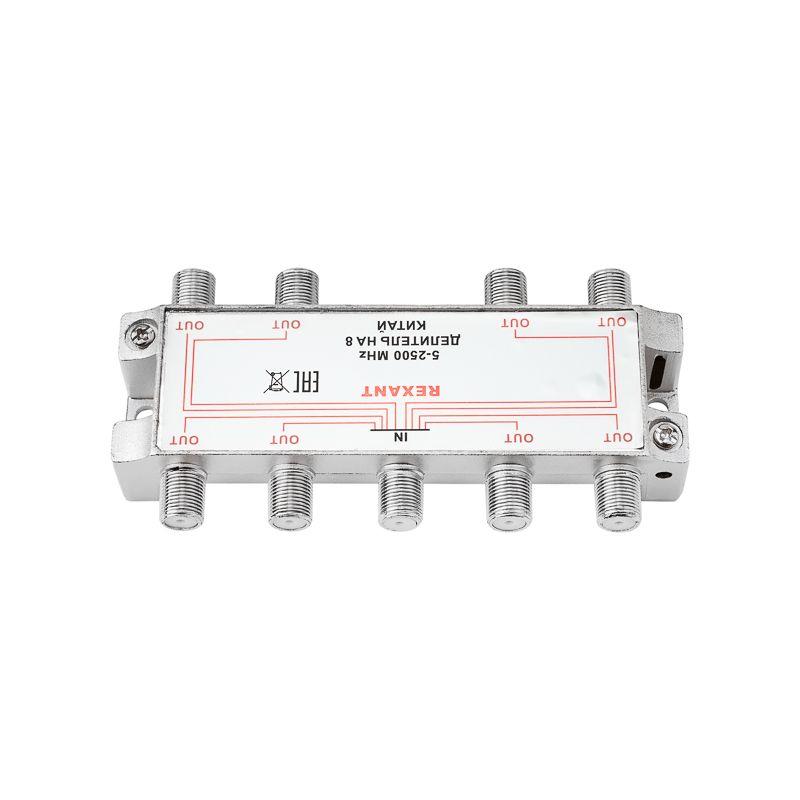  Делитель ТВх8 под F разъем 5-2500 МГц "СПУТНИК" Rexant 05-6205 фото в каталоге от BTSprom.by
