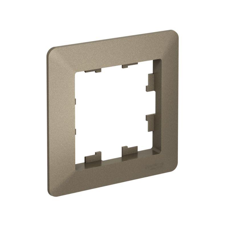 рамка 1-м atlasdesign air шампань/дым. черн. se atn220501 от BTSprom.by