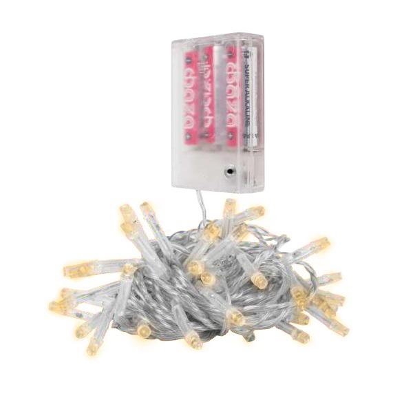 гирлянда dc-g01-80y 80led 7.8м 8реж. 3xaa (не в компл.) желт. фаzа 5047730 от BTSprom.by
