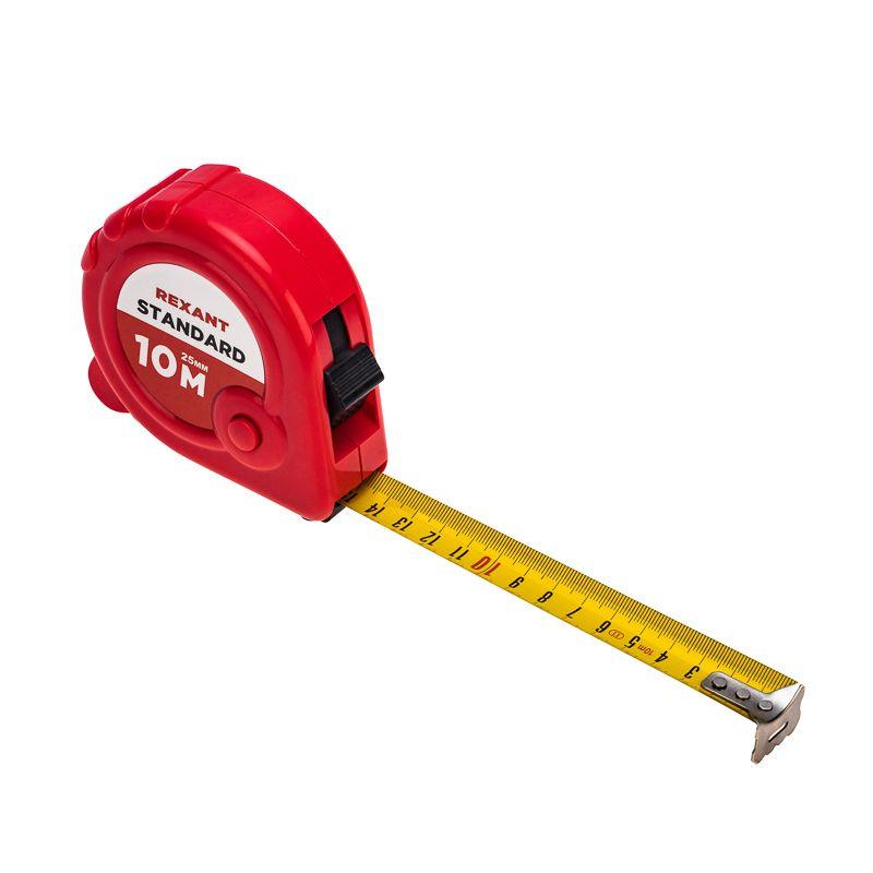  Рулетка измерительная Стандарт 10мх25мм Rexant 12-9003 фото в каталоге от BTSprom.by