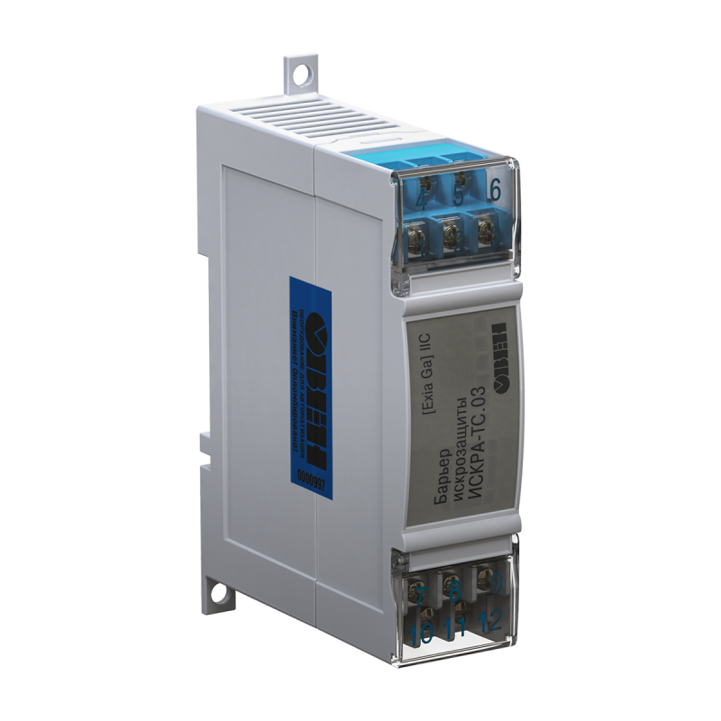 Барьер искрозащиты ИСКРА-СК3.03 ОВЕН 97474 фото в каталоге от BTSprom.by