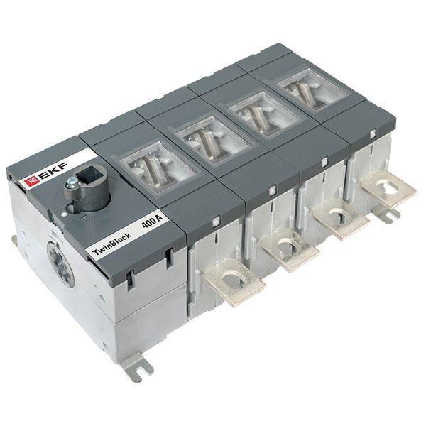  Рубильник 4п 400А без рукоятки управления TwinBlock EKF tb-s-400-4p фото в каталоге от BTSprom.by