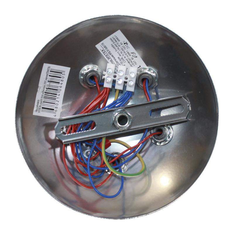  Светильник "Веста" 151 (плафон П0477) НПБ 01-5х60-119 Е27 ИУ хром Элетех 1005404465 фото в каталоге от BTSprom.by