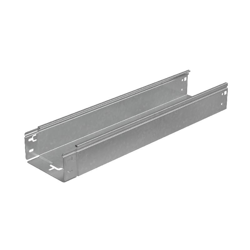 Лоток листовой неперфорированный 150х80 L2500 1.2мм "Быстрый монтаж ПЛЮС" LNplus80-150-1.2-2500 КМ PL9376 от BTSprom.by