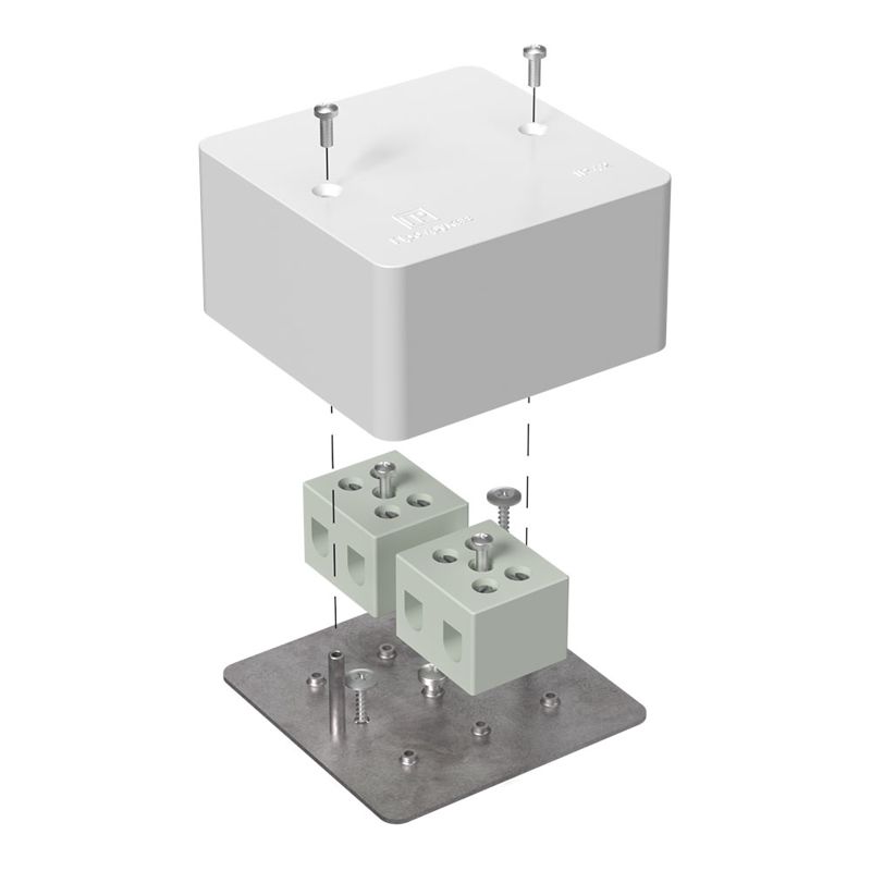 коробка огнестойкая для кабель-канала 40-0460-fr16.0-4 е15-е120 85х85х45 промрукав 40-0460-fr16.0-4 от BTSprom.by